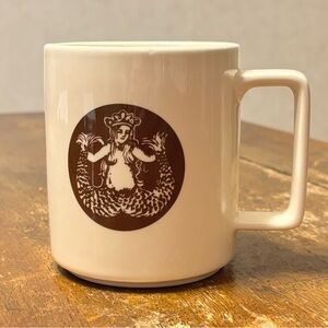 2015 Starbucks Pike Place The First Store Siren Mermaid Logo 14Oz Mug